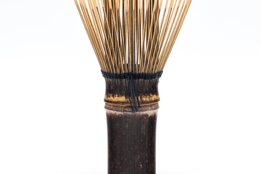 Japanese Chasen - 池田壹岐 Ikeda Iki - Kurotake Dark Bamboo Shin Matcha Whisk