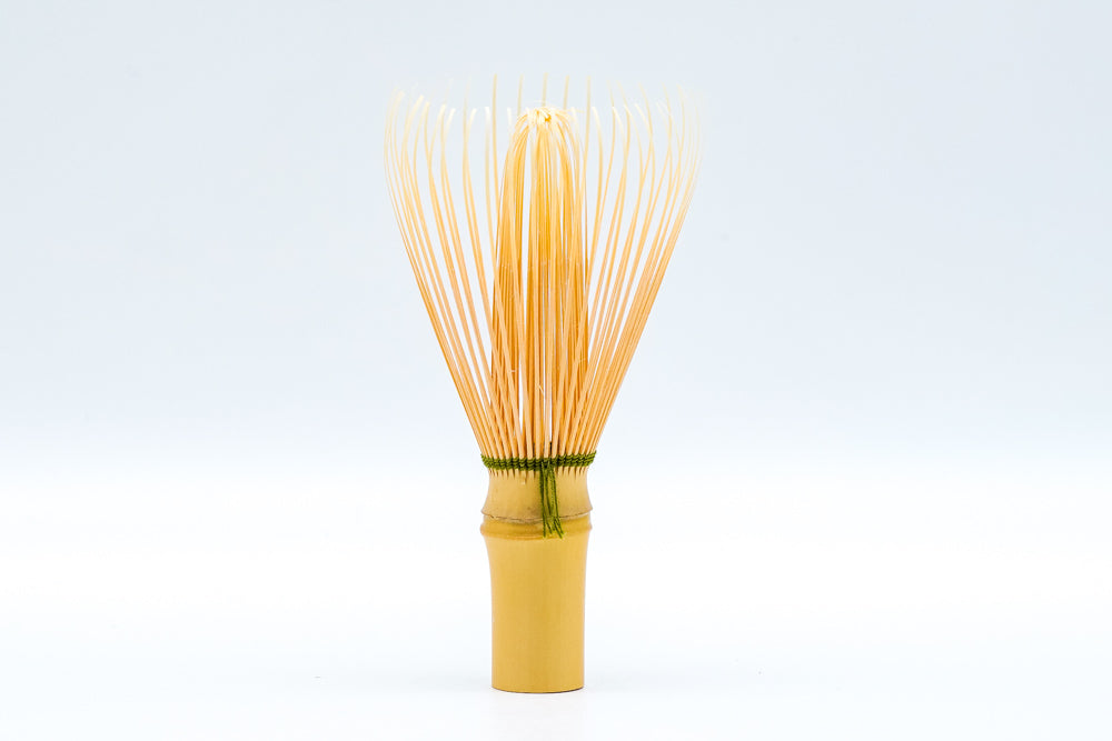 Japanese Chasen - 池田壹岐 Ikeda Iki - Shiratake White Bamboo Matsuo-ryū Matcha Whisk